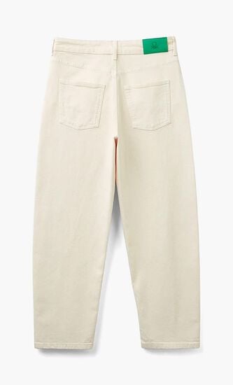 Floral Embroidery Trousers