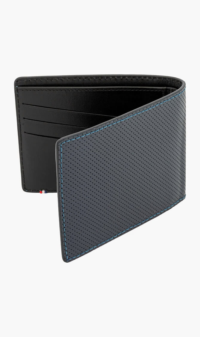 STD DEFI SLG BILLFOLD 6CC PUNCHED BLUE