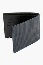 STD DEFI SLG BILLFOLD 6CC PUNCHED BLUE