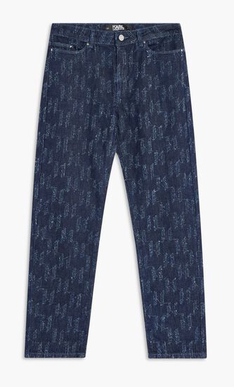 Punched Gf Denim Pants