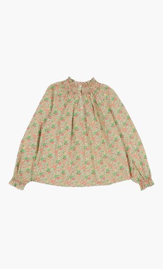 BLOUSE SMOCKEE PETALE