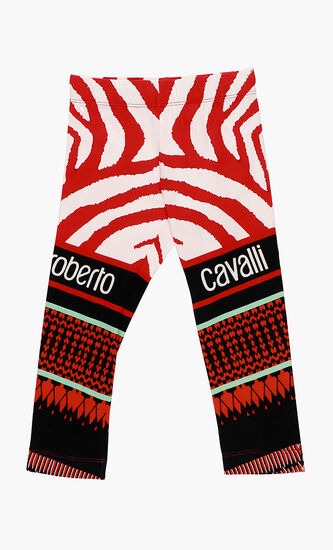 Zebra Foulard Leggings
