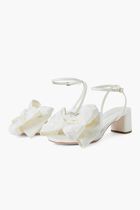 CARMEN 50MM MID HEEL BOW SANDAL