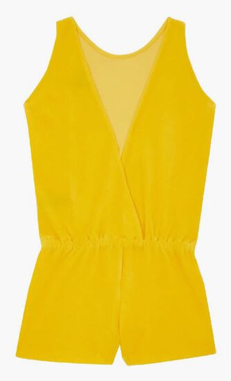 Sleeveless Cotton Playsuit