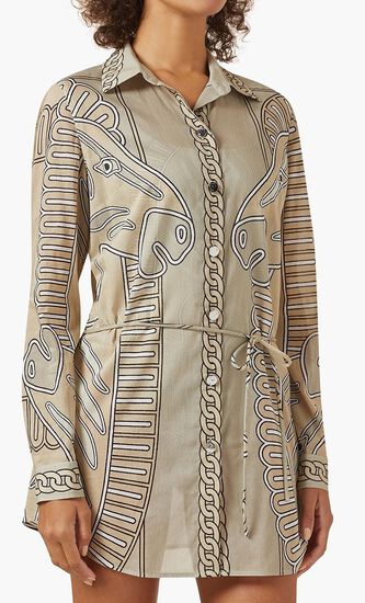 PRINT BRIDGETTE COTTON TUNIC