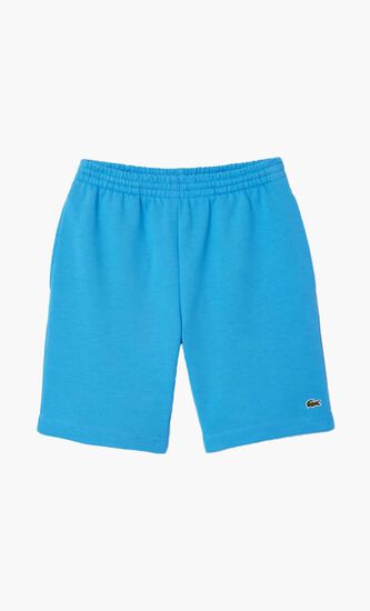 Brushed Cotton Fleece Jogger Shorts