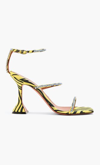 Gilda Sandal Sunset Ombre Metallic Nappa Sunset Ombre + Sunset Ombre Crystals 95Mm Cl Heel