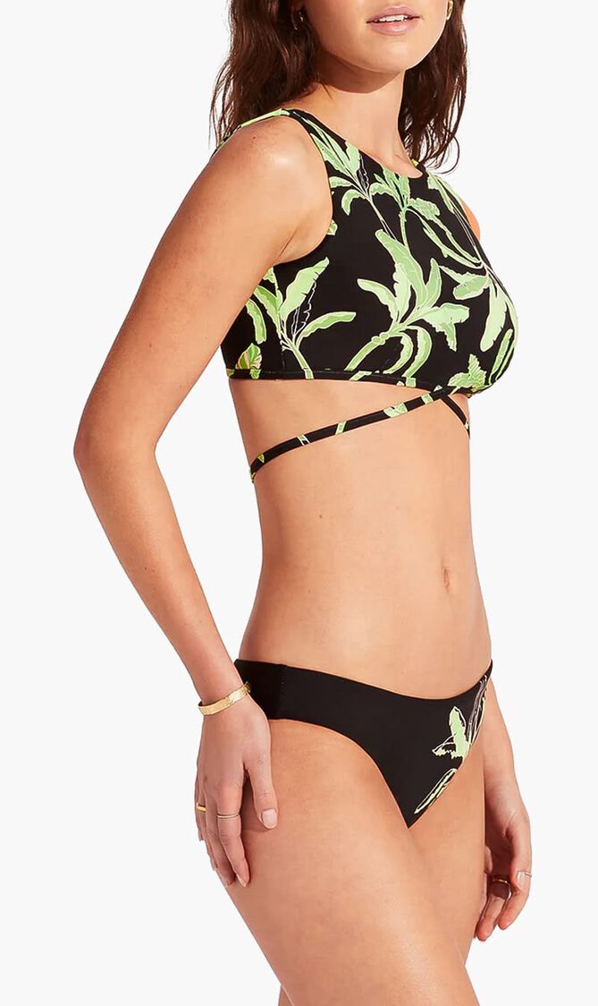 Palm Paradise Hipster Bikini Pant