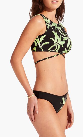Palm Paradise Hipster Bikini Pant