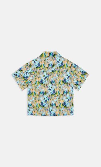 ALL OVER WATERCOLOR SHIRT S S MULTICOLOR