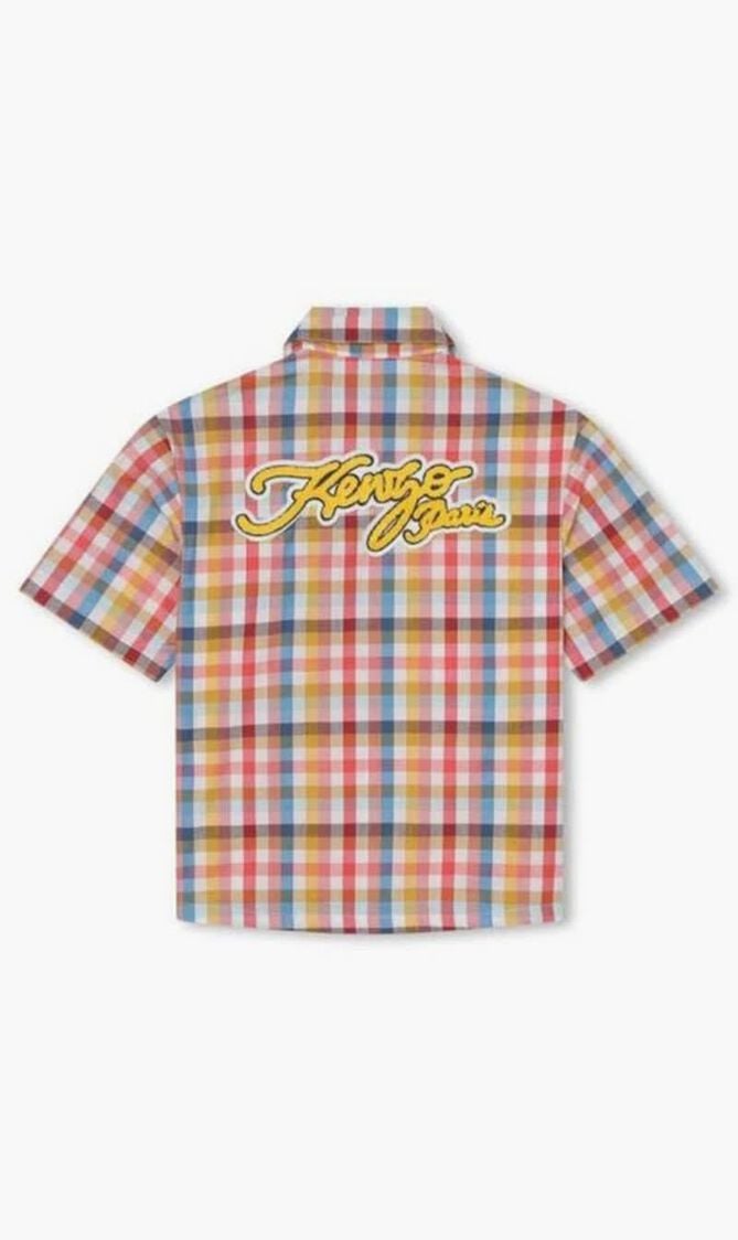 Checked Short Sleeve Shirt Checked Short Sleeve Shirt