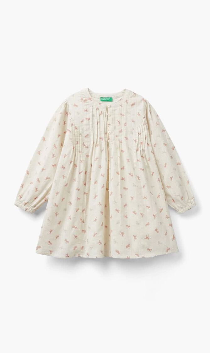 Lightweight Horse Print Dress
