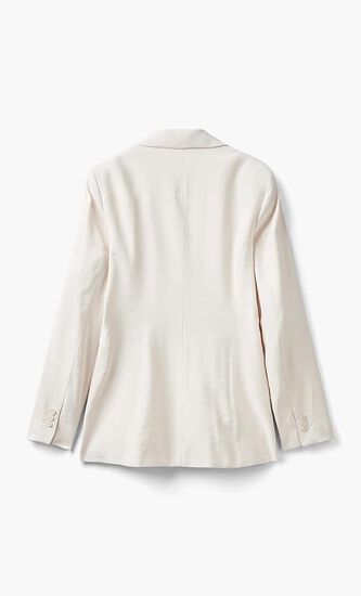Single Breasted Fluid Tailored Blazer