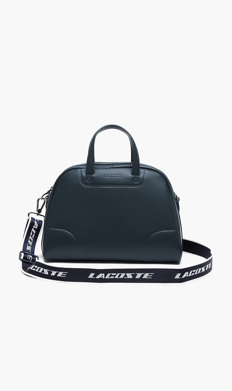 Lacoste cow leather bag sales