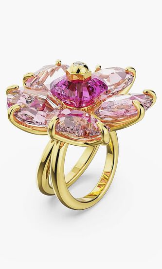 SJC FLORERE RING DOUBLE SHANK PINK/GOS 50 MM