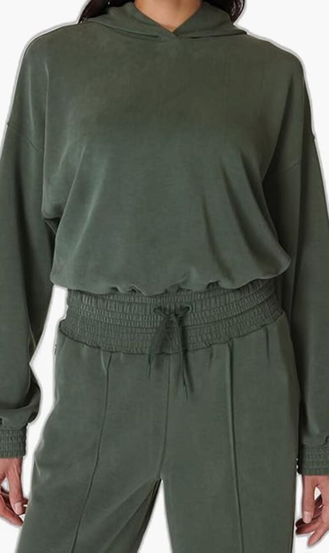 SAND WASH CLOUDWEIGHT CROP HOO