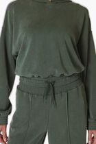 SAND WASH CLOUDWEIGHT CROP HOO