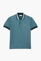 Classic Fit Monogram Jacquard Polo Shirt