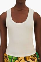 Banana Embroidered Tank Top