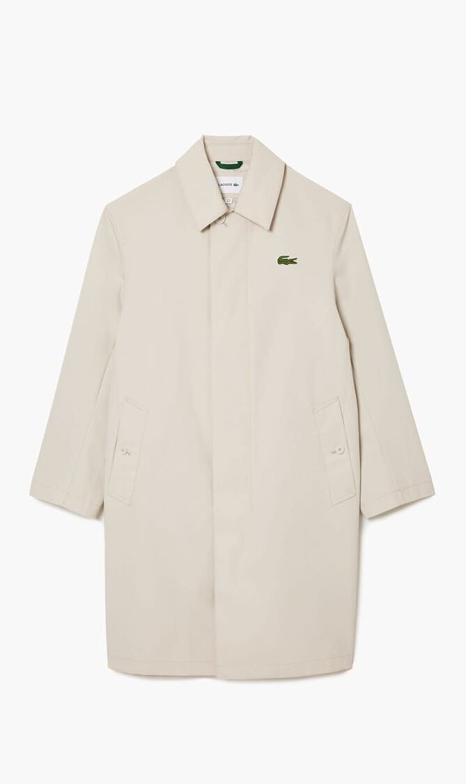 Lightweight Showerproof Cotton Twill Trench Coat