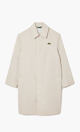 Lightweight Showerproof Cotton Twill Trench Coat