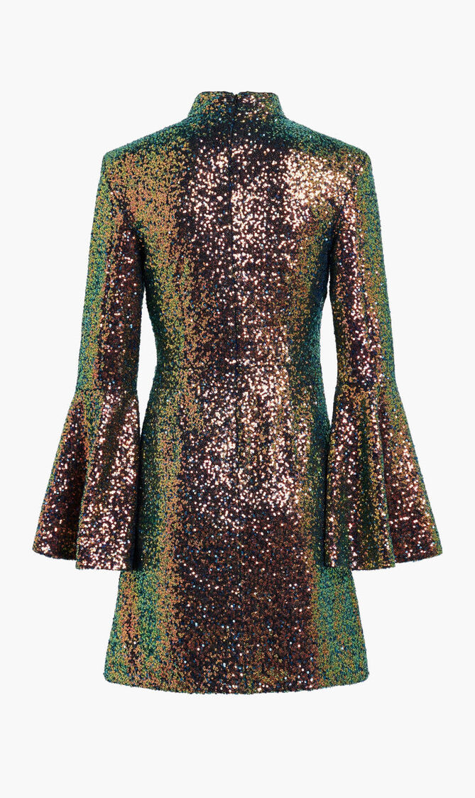 SEQUIN MINI DRESS