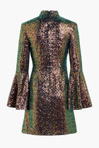 SEQUIN MINI DRESS