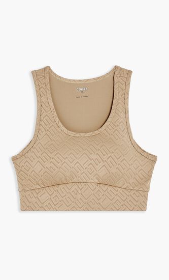 Dana Knit Logo Active Top