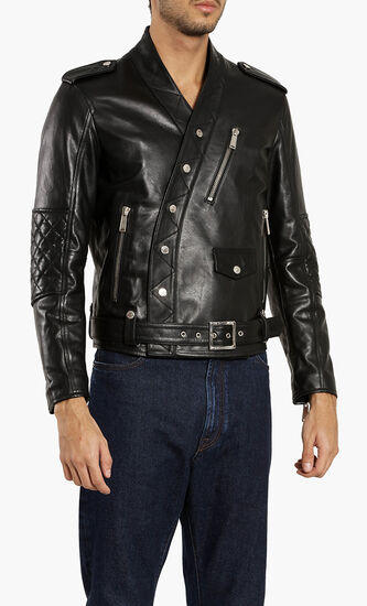 Leather Biker Jacket