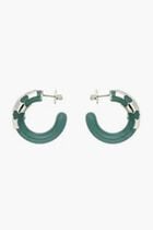 Resin Hoop Earrings