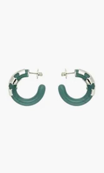 Resin Hoop Earrings