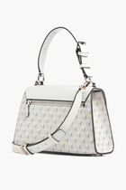 G Wave Top Handle Flap Handbag