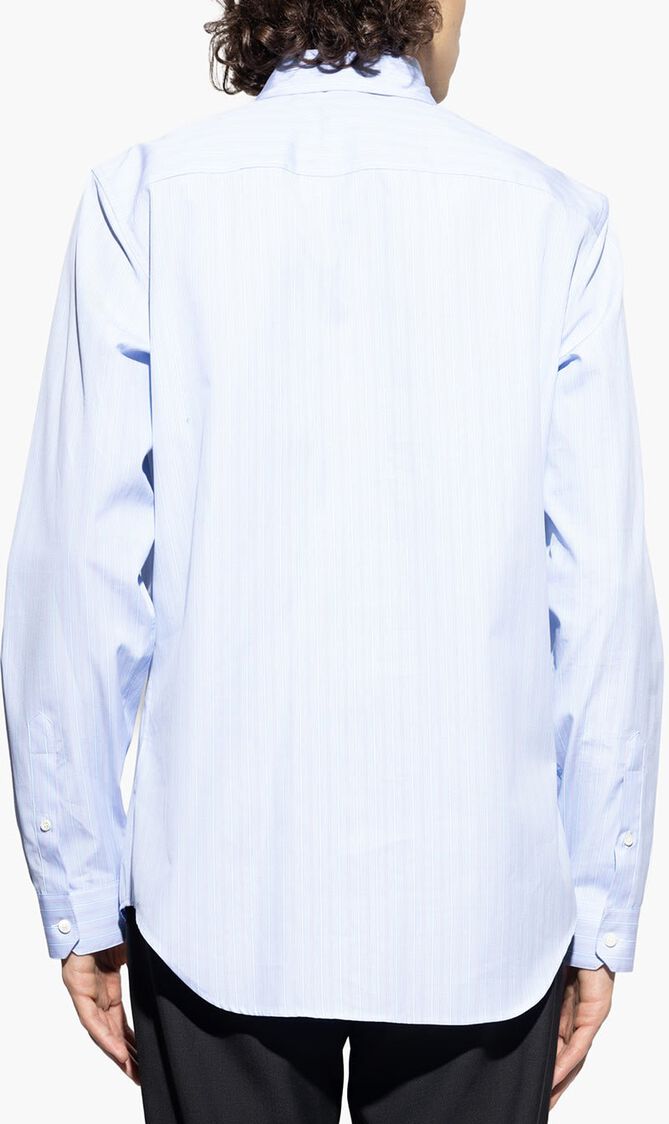 INFORMAL SHIRT MULTICOLOR STRIPED POPLIN