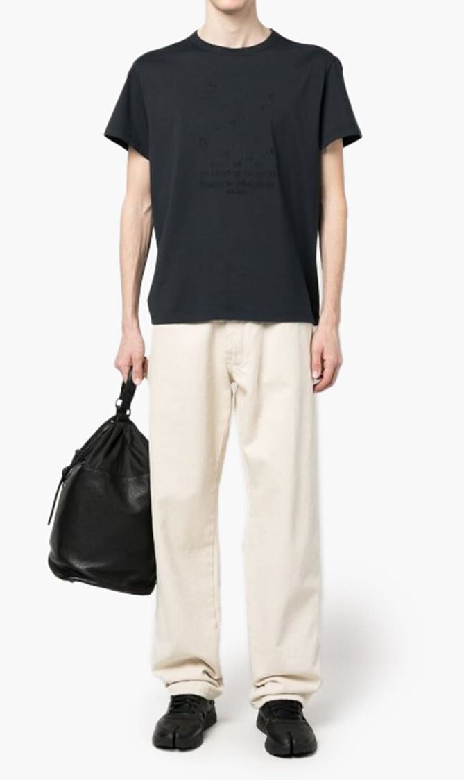 Embroidered Logo Detail T Shirt