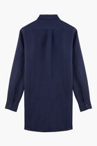 FRAGANCE SU24 ROBE CHEMISE BLEU MARINE