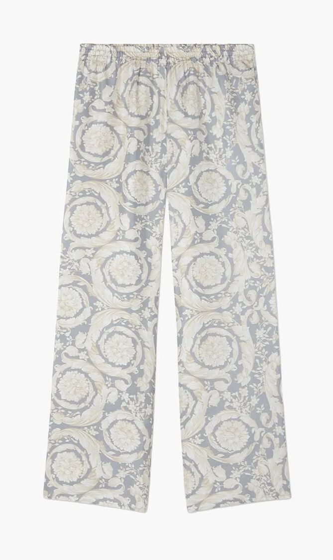Barocco Silk Track Pants