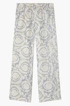 Barocco Silk Track Pants