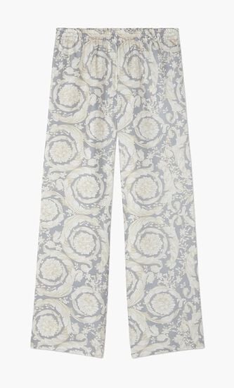 Barocco Silk Track Pants