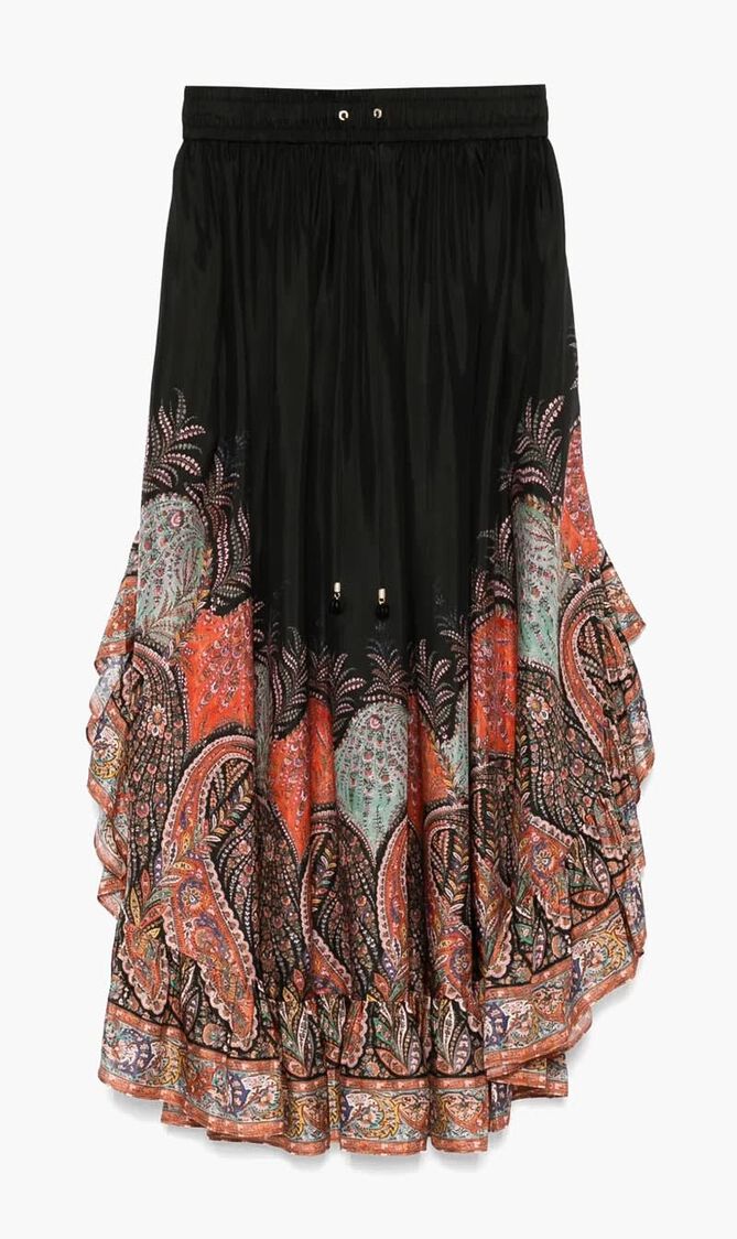 RHIANNON RUFFLE MAXI SKIRT