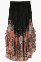 RHIANNON RUFFLE MAXI SKIRT
