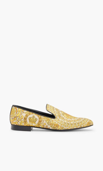 SLIPPERS TWILL BAROQUE PRINT