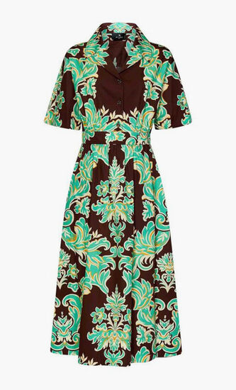 Cotton Midi Shirtdress