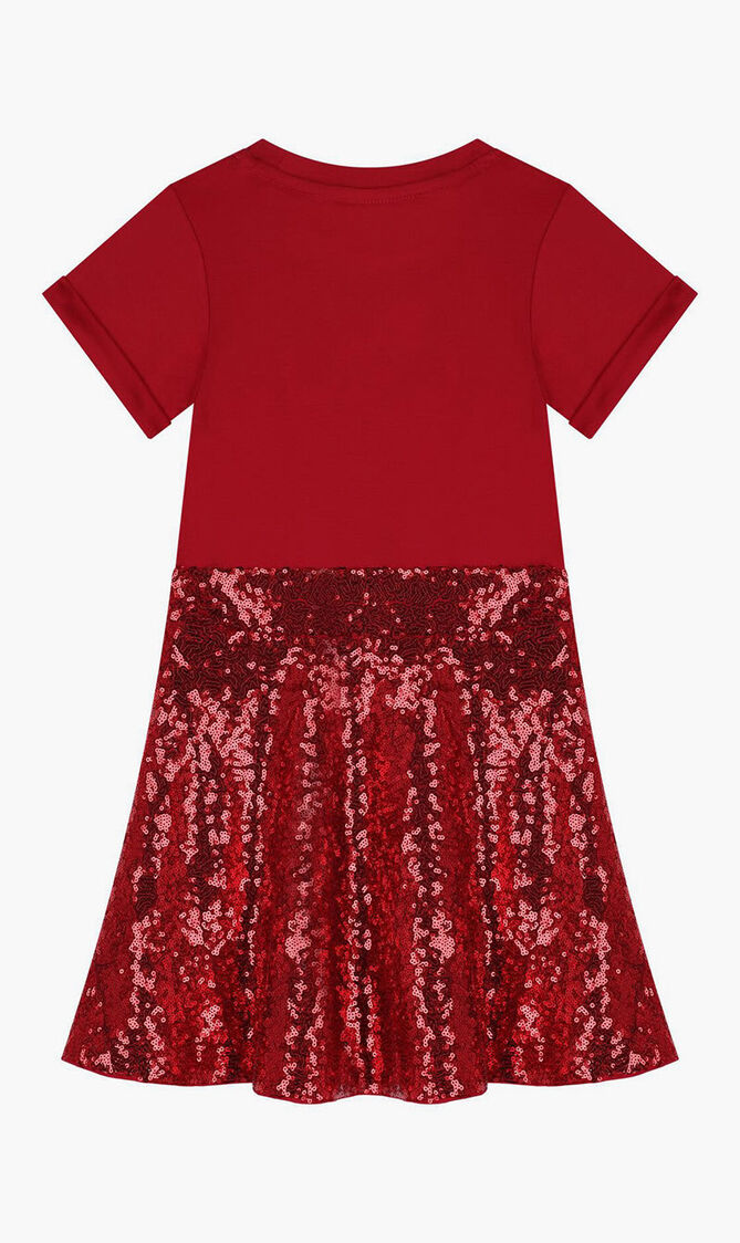 Logo Embellished Dress