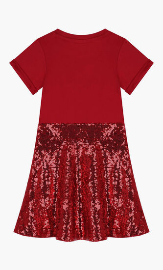 Logo Embellished Dress