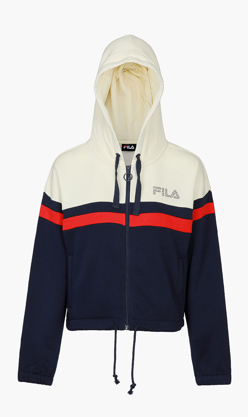 Buy FILA Colorblock Hoodie Zip for SAR 77.00 The Deal Outlet
