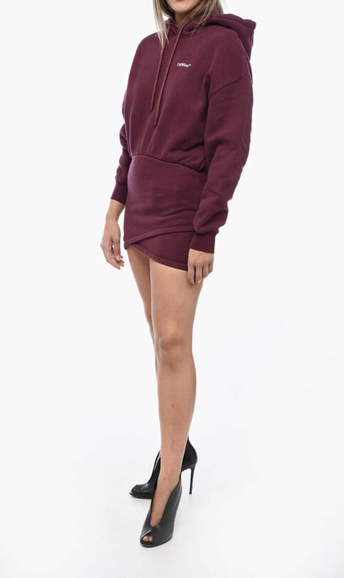 FOR ALL BOOK HOODIE SWEATDRES BURGUNDY