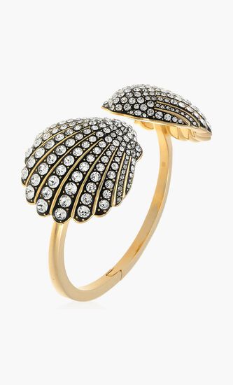 Idyllia Shell Motif Bangle