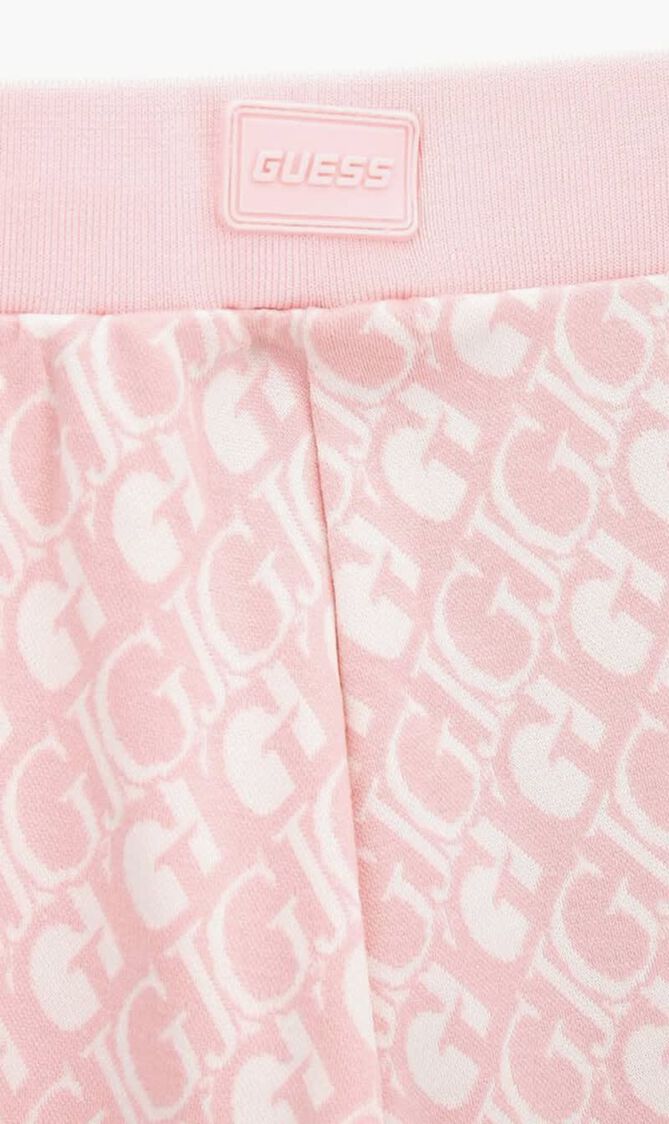 JACQUARD PONTE PANTS_MINI ME