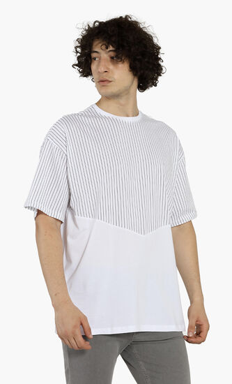 Loose Fit Stripes T-Shirt