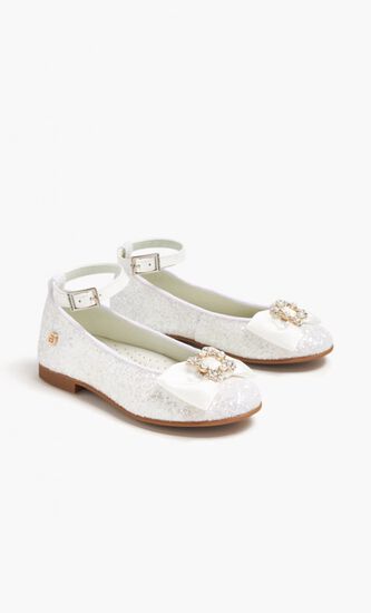Ceremony Bow Ballerinas